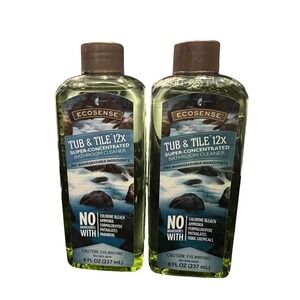 Melaleuca EcoSense Tub & Tile 12x Super-Concentrated Bathroom Cleaner 8oz 2-Pack